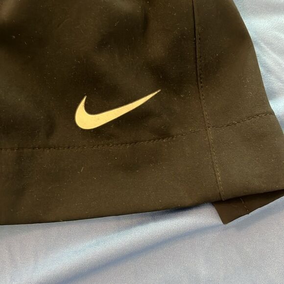 Nike 4 pocket Storm-Fit waterproof pullover Black Elastic Waist Rain Pants M - Picture 4 of 10